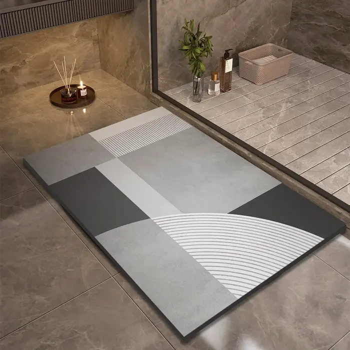 Tapis de bain en diatomite VIKAMA