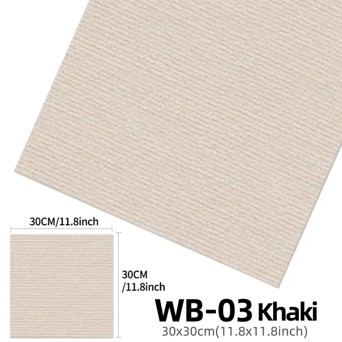 20 pièces tapis moderne 30x30cm couture couleur salon Table basse tapis auto-adhésif tapis de sol dé