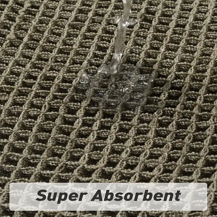 Tapis de bain gaufré antidérapant