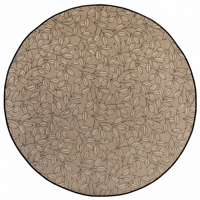 Tapis Chelby outdoor Naturel diamtre 160 cm