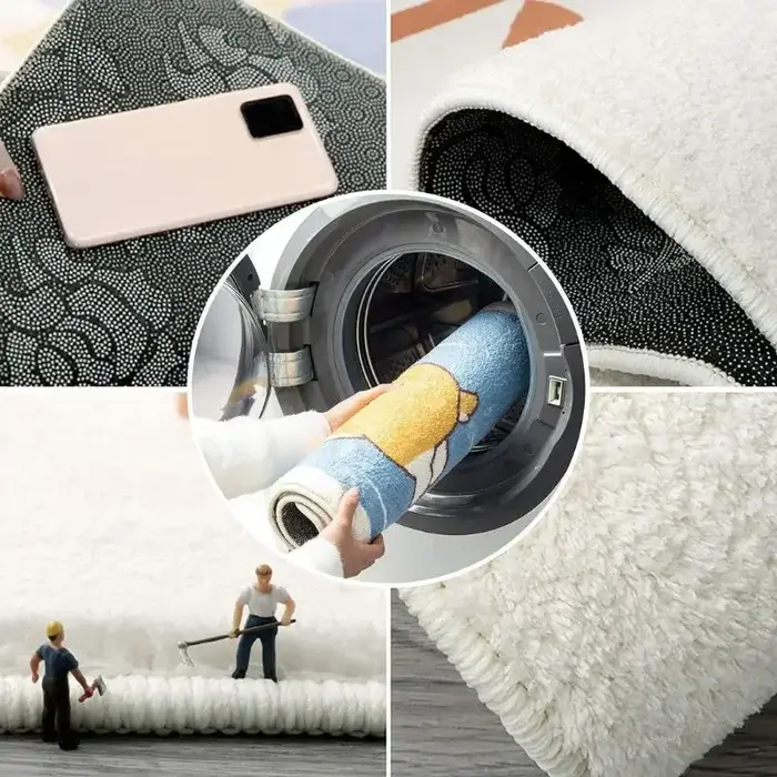 VIKAMA – tapis princesse sirène en forme de coquille