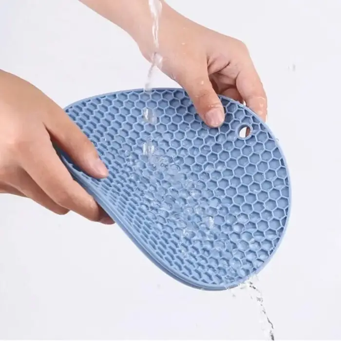 Tapis de protection en silicone résistant à la chaleur pour casseroles
