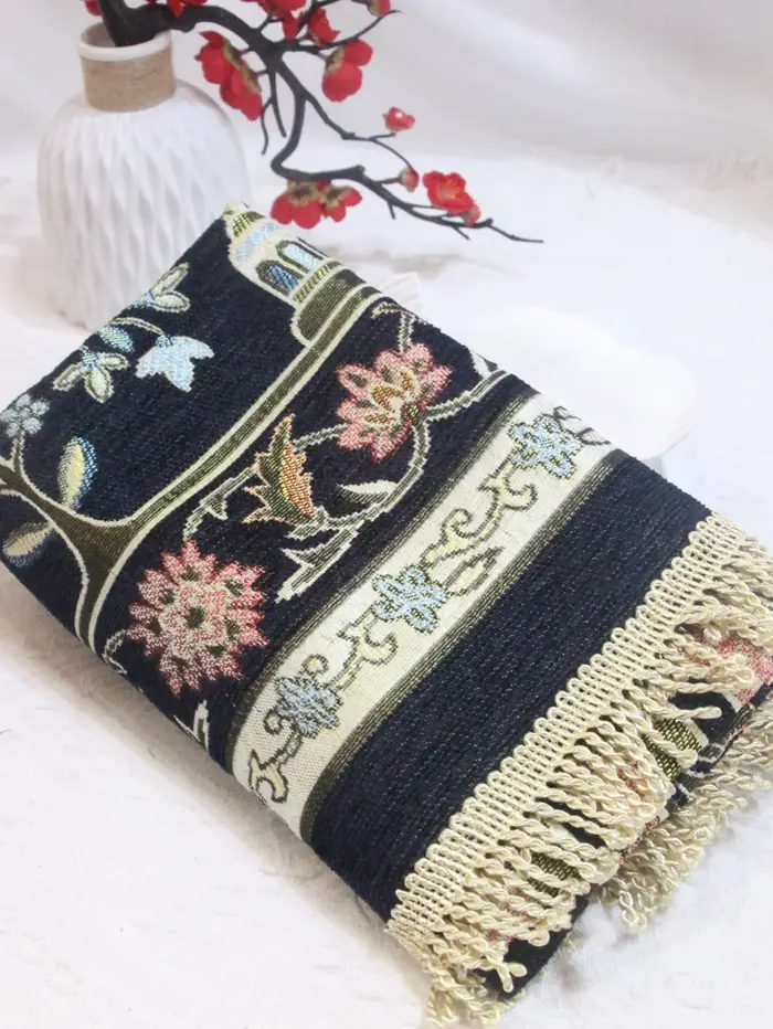 Tapis de prière en tissu, tapis de prière musulman, rembourré, doux et Portable, pour salle d'église