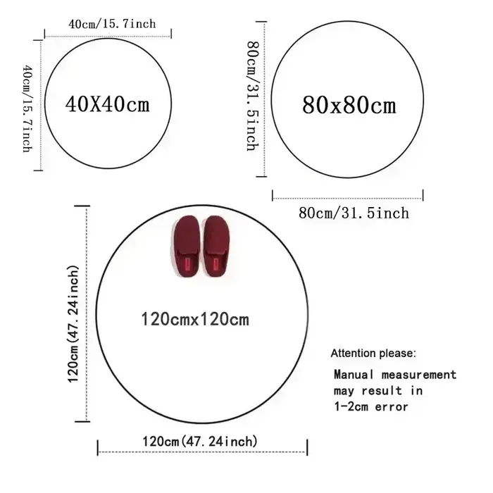 Jackass disque circulaire tapis motif zone