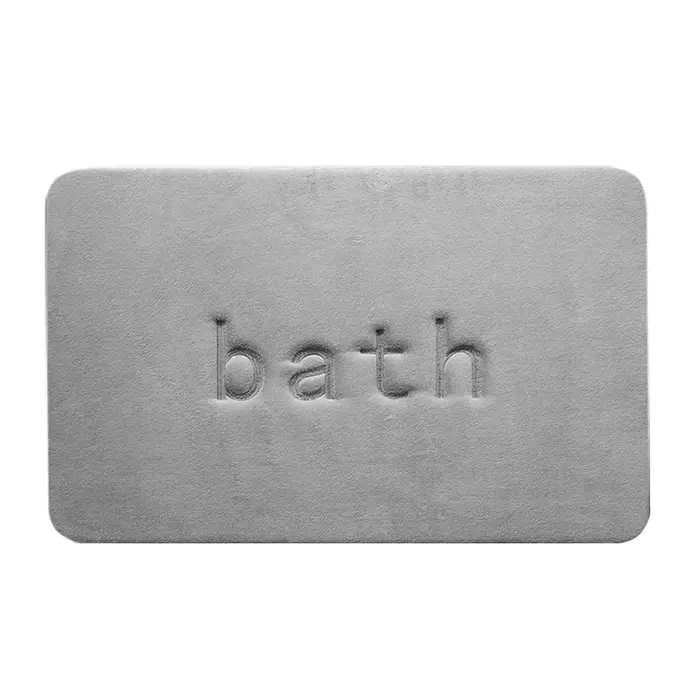 Tapis de bain Simple, couleur unie