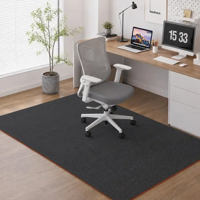 Tapis rectangulaire imprimé style cuisine américaine, antidérapant, lavable, doux, pour salon, chamb