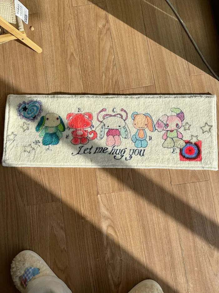 VIKAMA Tapis de dessin animé mignon