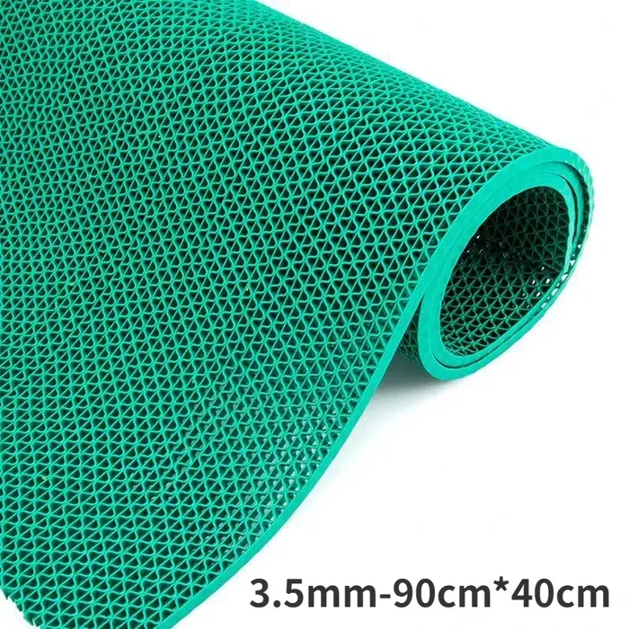 Tapis de sol antidérapants en plastique Pvc