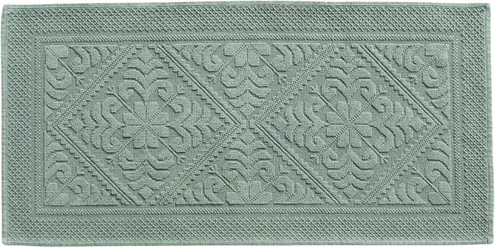 Tapis de bain uni Enzo Mousse 54 x 110