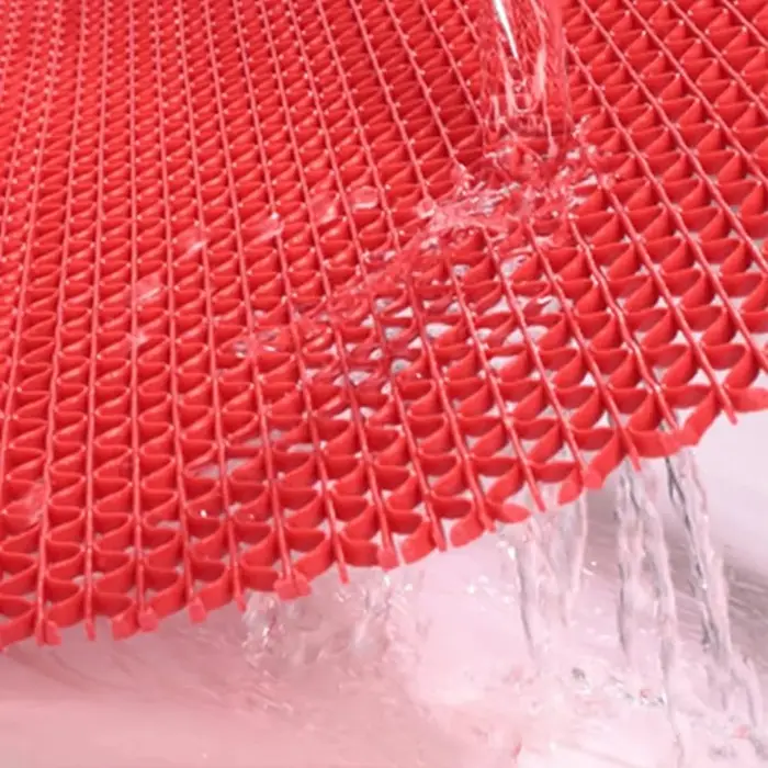Tapis de sol antidérapants en plastique Pvc