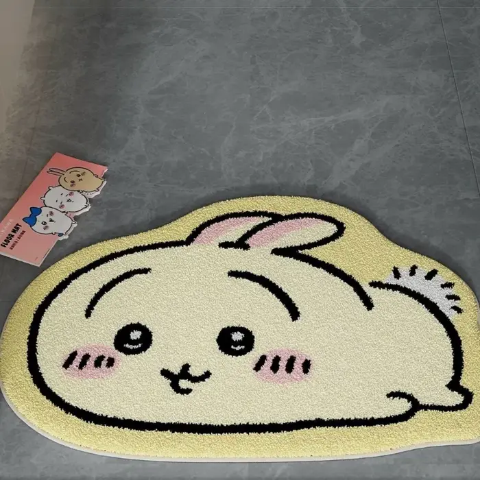 Tapis de dessin animé Hot Chiikawa