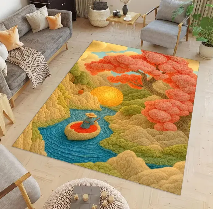 Tapis d'intérieur Midnight Sakura