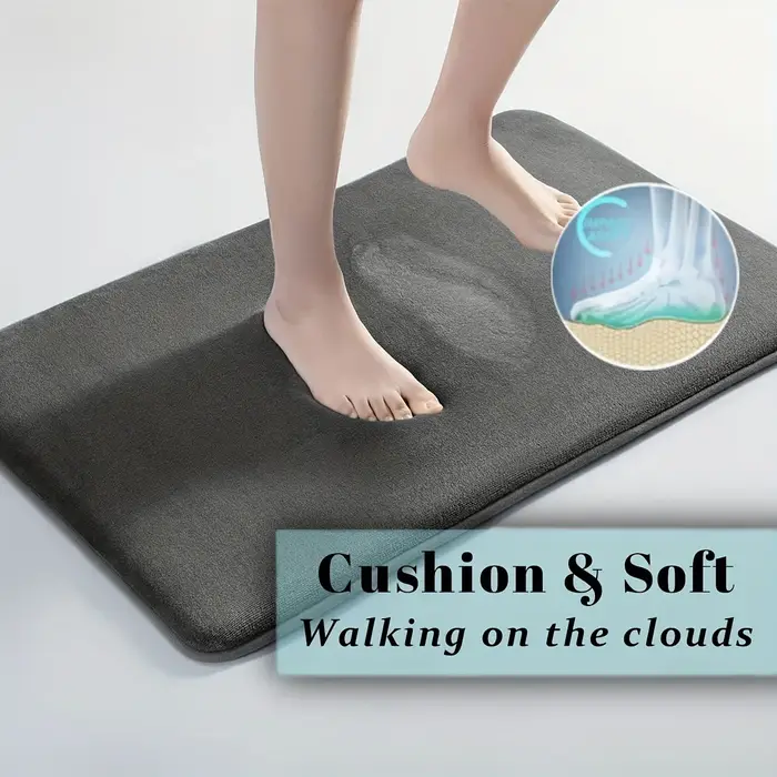 Tapis de cuisine épais antidérapant de grande taille