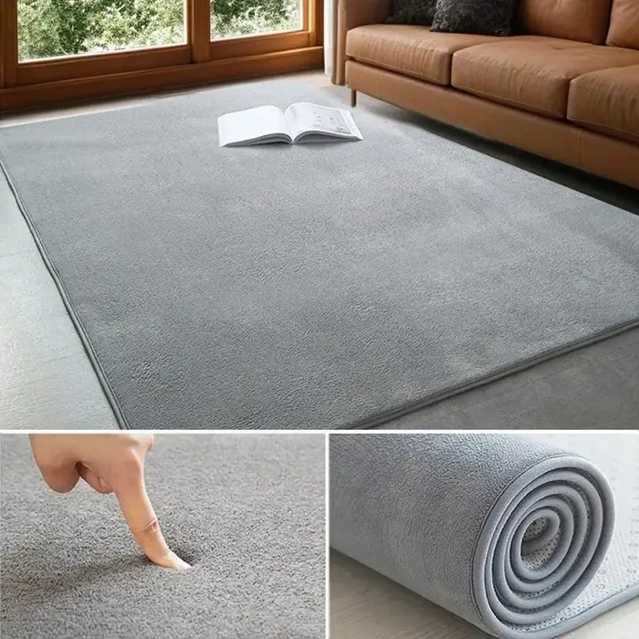 VIKAMA – tapis moderne et Simple en velours corail