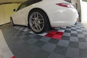 Carrelage en vinyle imbriqué imperméable d'épaisseur de 1.8CM