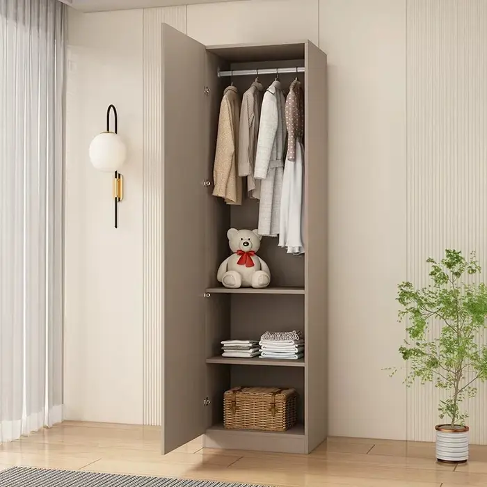 Armoire d'angle économique pour chambre à coucher