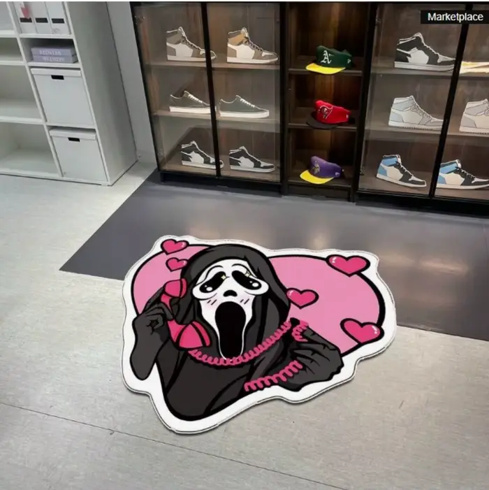 Tapis VIKAMA, tapis crâne d'Halloween