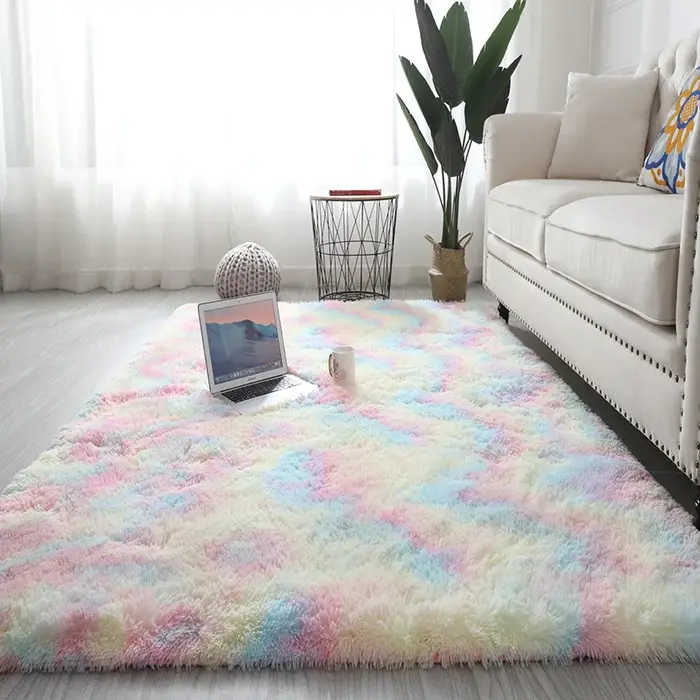 Grand Tapis Doux et Moelleux à Cheveux Longs, pour Salon, Couloir, délégations, Buanderie, Chambre à Coucher, hypothécaire ami, 160x230