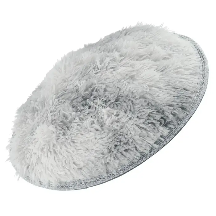 Tapis rond Shaggy Lea pour filles