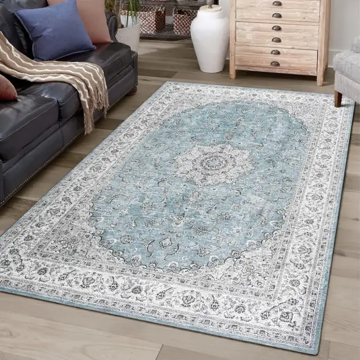 Tapis de salon bohème tapis antidérapant pour salon
