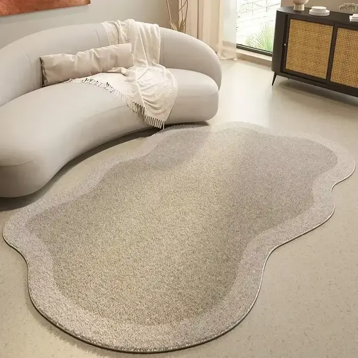Tapis de salon irrégulier