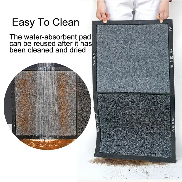 Polymères désinfectants pour tapis