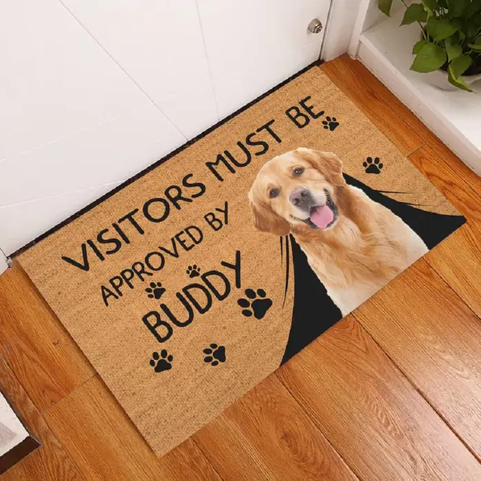 Tapis de bienvenue personnalisé pour chiens