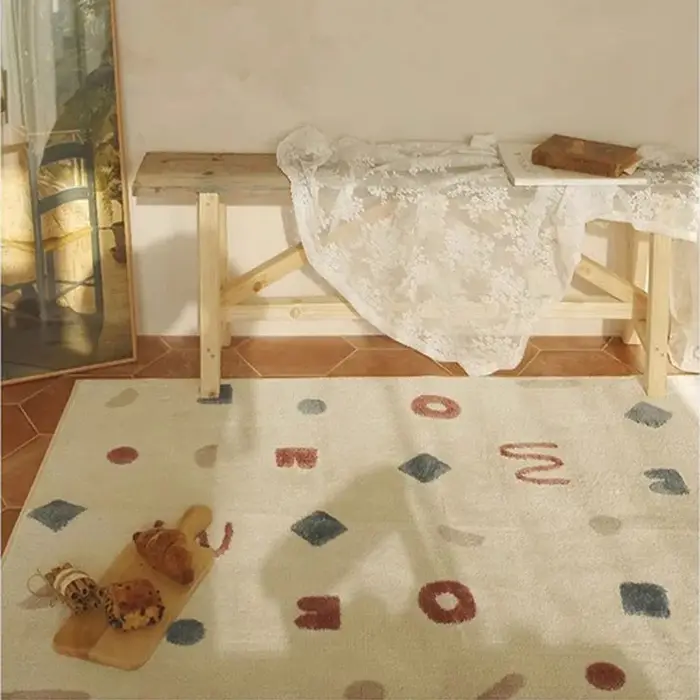 Tapis de salon de grande surface