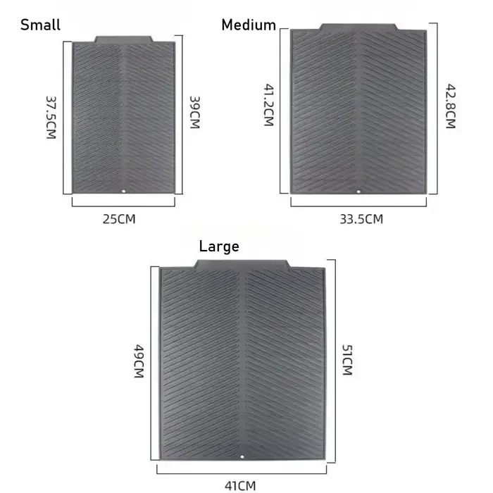 Tapis de drainage pour vaisselle