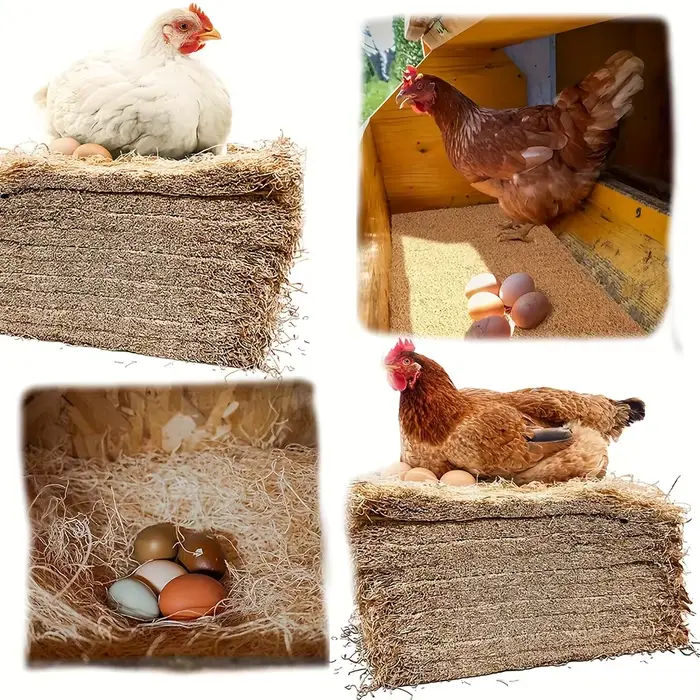 Tapis de poulet de boîte de nid de doublure de nidification
