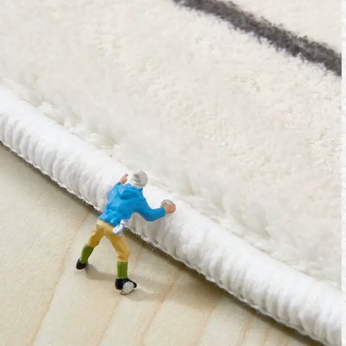 Tapis rétro américain pour chambre à coucher