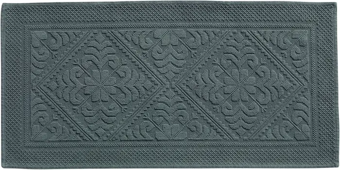 Tapis de bain uni Enzo Thym 54 x 110