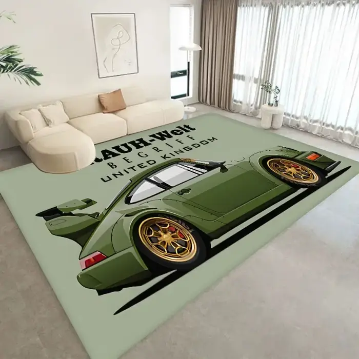 Tokyo JDM RWM Tapis de voiture de sport pour la décoration intérieure