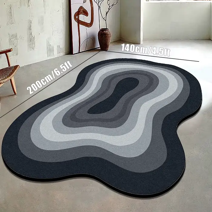VIKAMA – tapis de salon d'art irrégulier