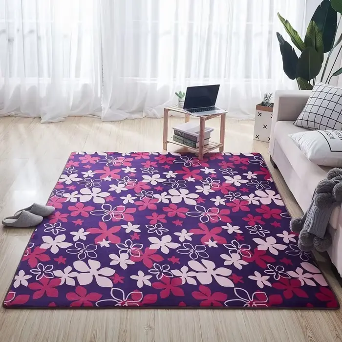 Tapis court en peluche 200x300, pour maison moderne, salon, canapé, couleur unie, tapis de jeu pour 
