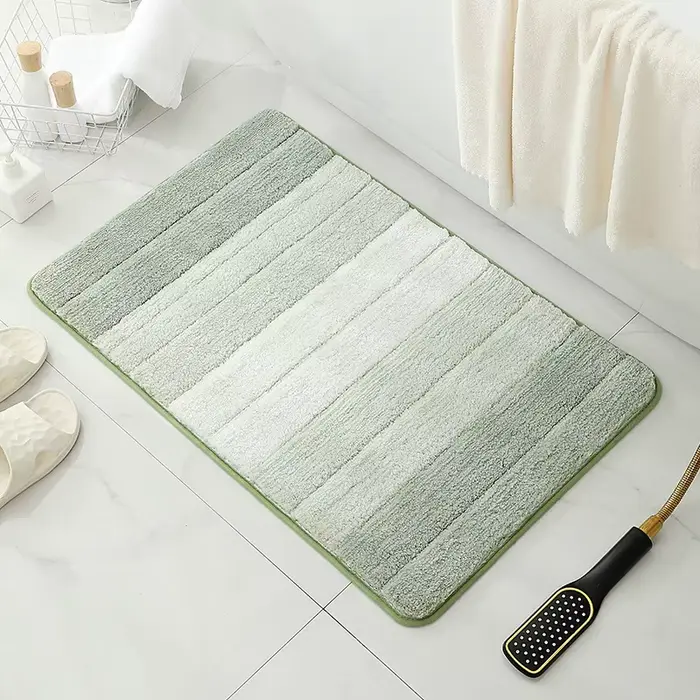 Tapis de Luxe Antidérapant Ultra Absorbant l'Eau, vaccage Rapide, Lavable en Machine, pour Chambre à