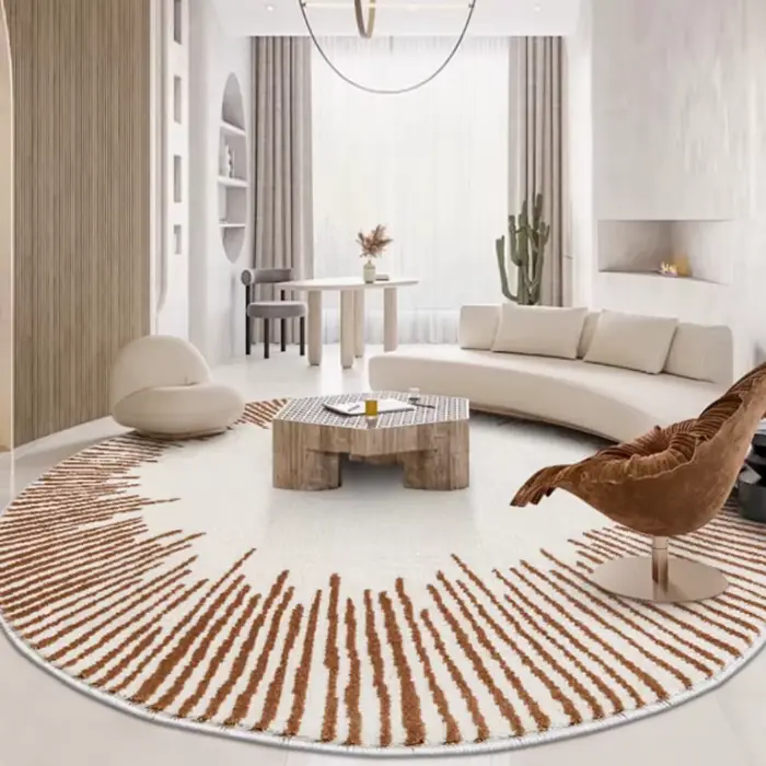 Tapis de décoration de salon doux et moelleux