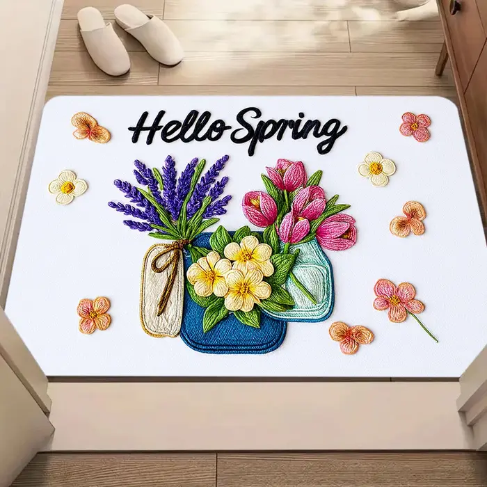 Tapis de cuisine en céramique de fruits citron d'été, décor pour salon, couloir, balcon, salle de ba
