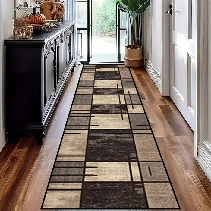 Tapis géométrique moderne