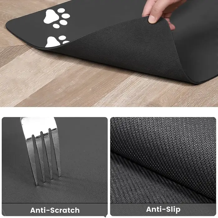 Tapis d'alimentation pour animaux de compagnie