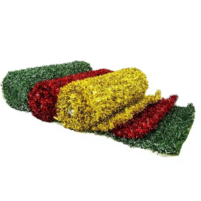 Tapis guirlandes en maille pour animaux de compagnie de haute qualité, décoration à motif d'herbe et