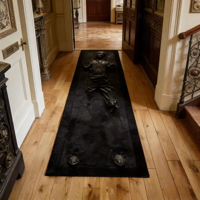 Tapis décoratif Carbonite pour la maison