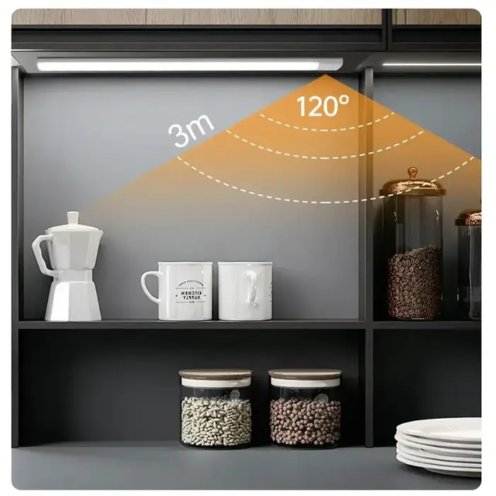 Lumières d'armoire à LED avec capteur de mouvement