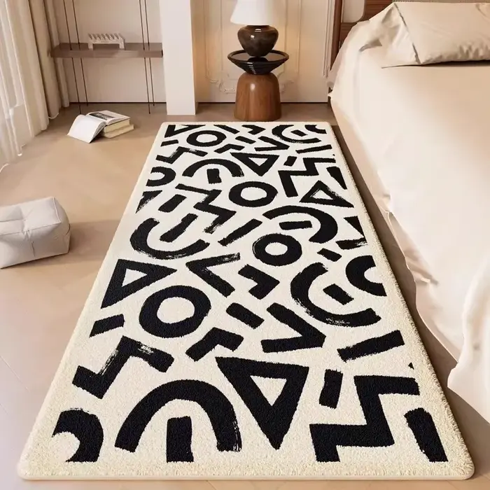 Tapis de salon et de chambre à coucher antidérapants