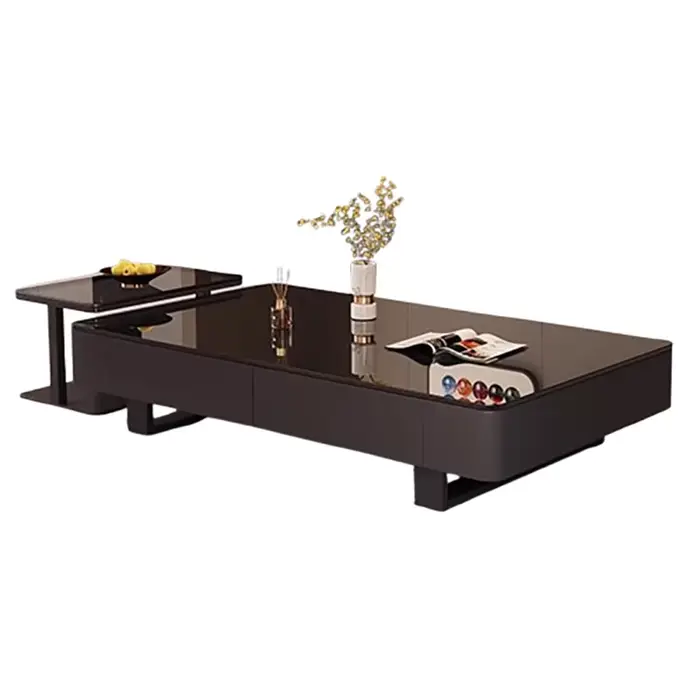 Table basse De beauté à la mode Tables basses De luxe européennes nordiques modernes Glamour exquis Mesa De Centro Sala meubles De maison