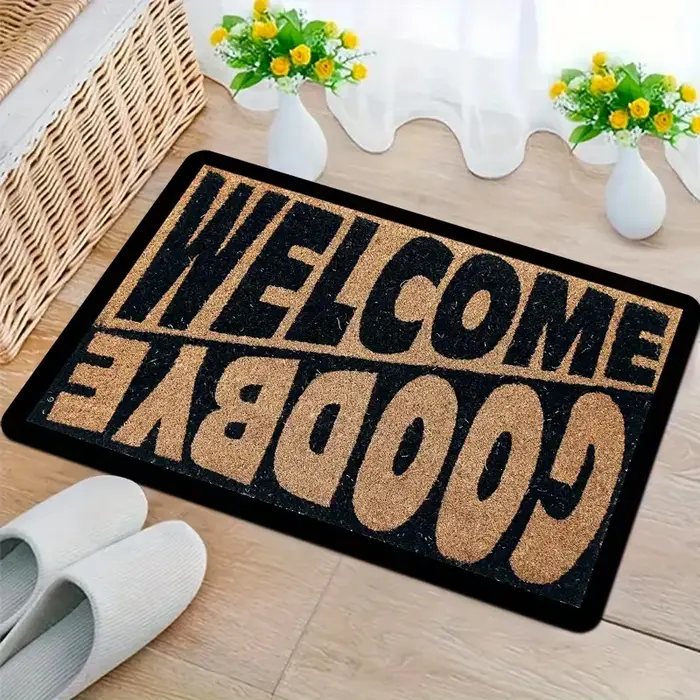WELCOME GOODBYE – tapis de bienvenue amusant