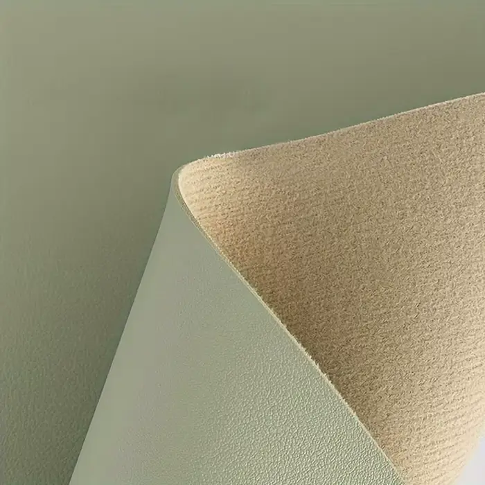 Tapis de table imperméable en simili cuir