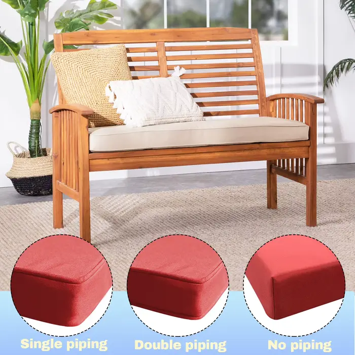 Housse de coussin de chaise imperméable d'extérieur personnalisée