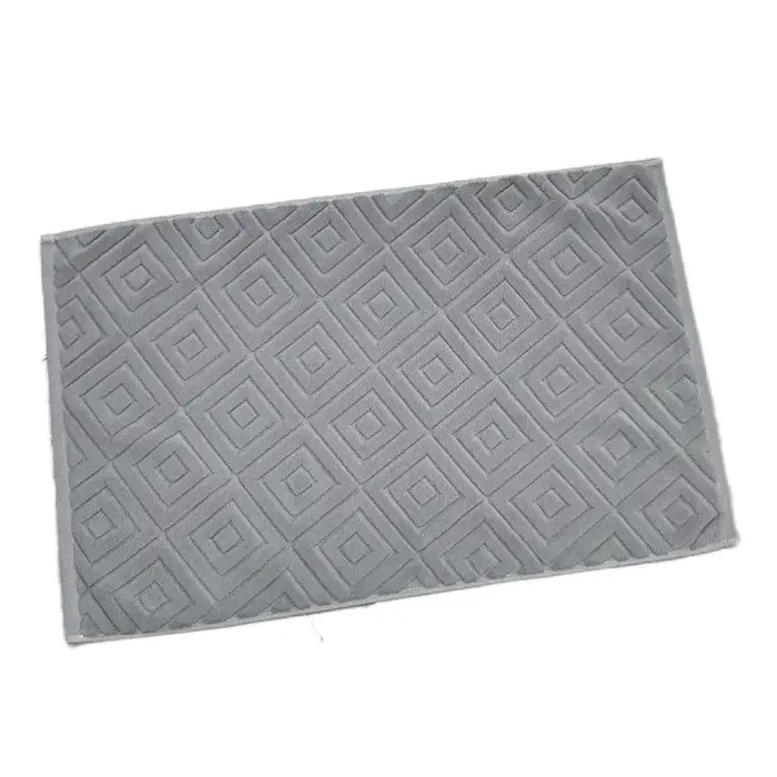 Inyahome-Tapis de serviette en coton blanc pour hôtel de luxe, ultra doux et super absorbant, lavabl