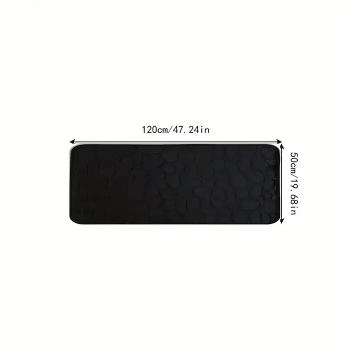 Tapis de sol de salle de bain de grande taille